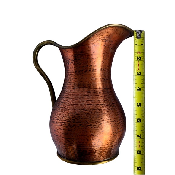 SOLD Vintage Jatex International Copper Pitcher - Picture 7 of 14